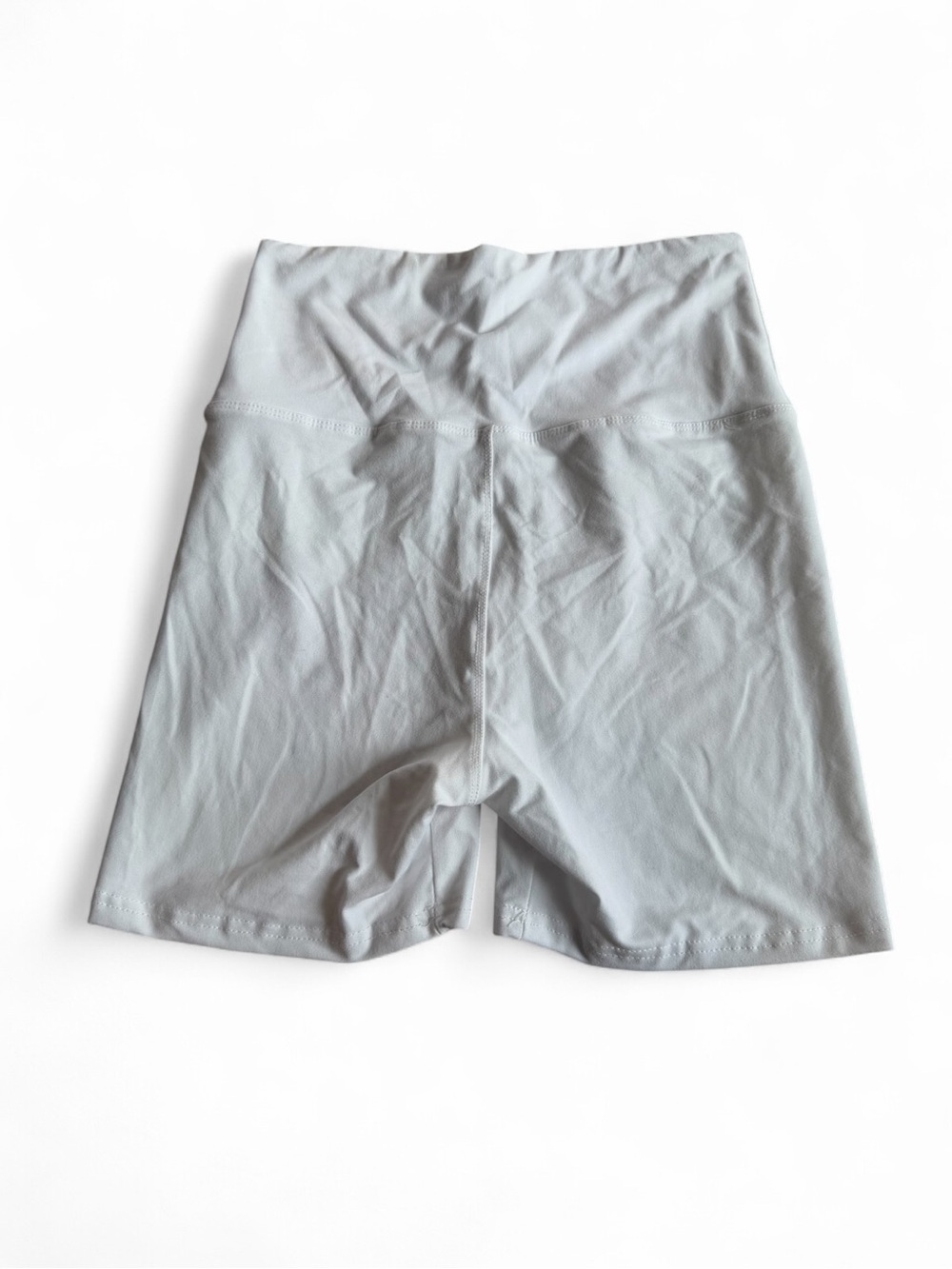 Amazon Women’s High-Waist Athletic Shorts - Bright White